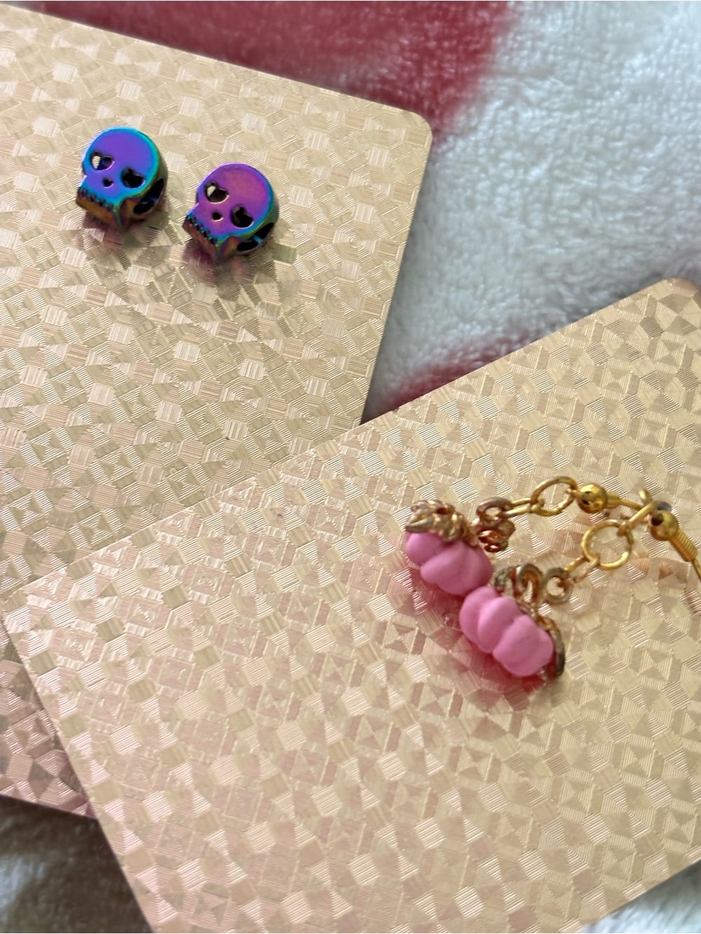 Earrings (Skulls & Pumpkins)